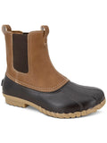 M 8 JAMBU BY Round JBU Milton Mens Brown Toe Duck Boots Cushioned Goring