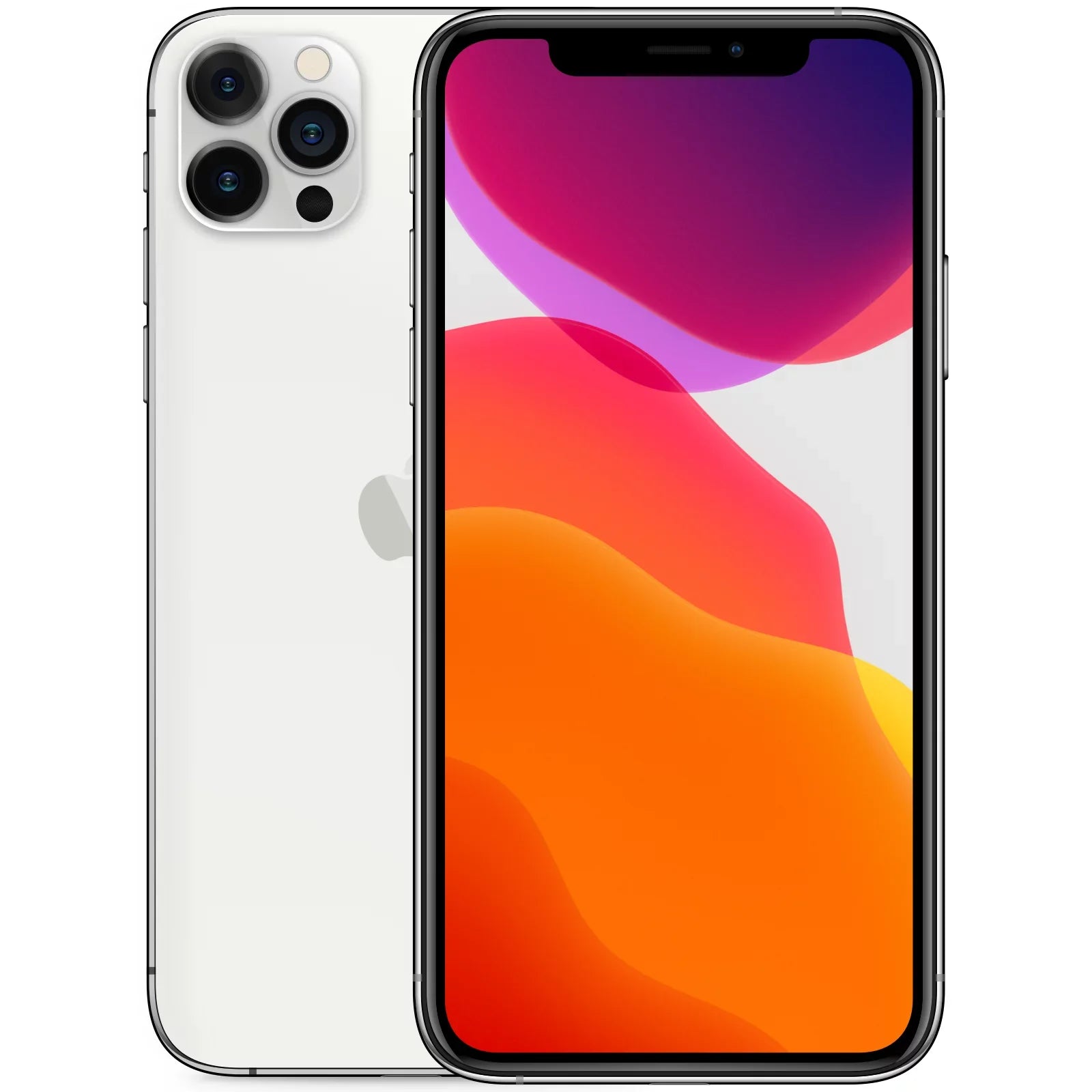 Unlocked Fully  Pro iPhone (Refurbished) Restored Silver Max 12 256GB