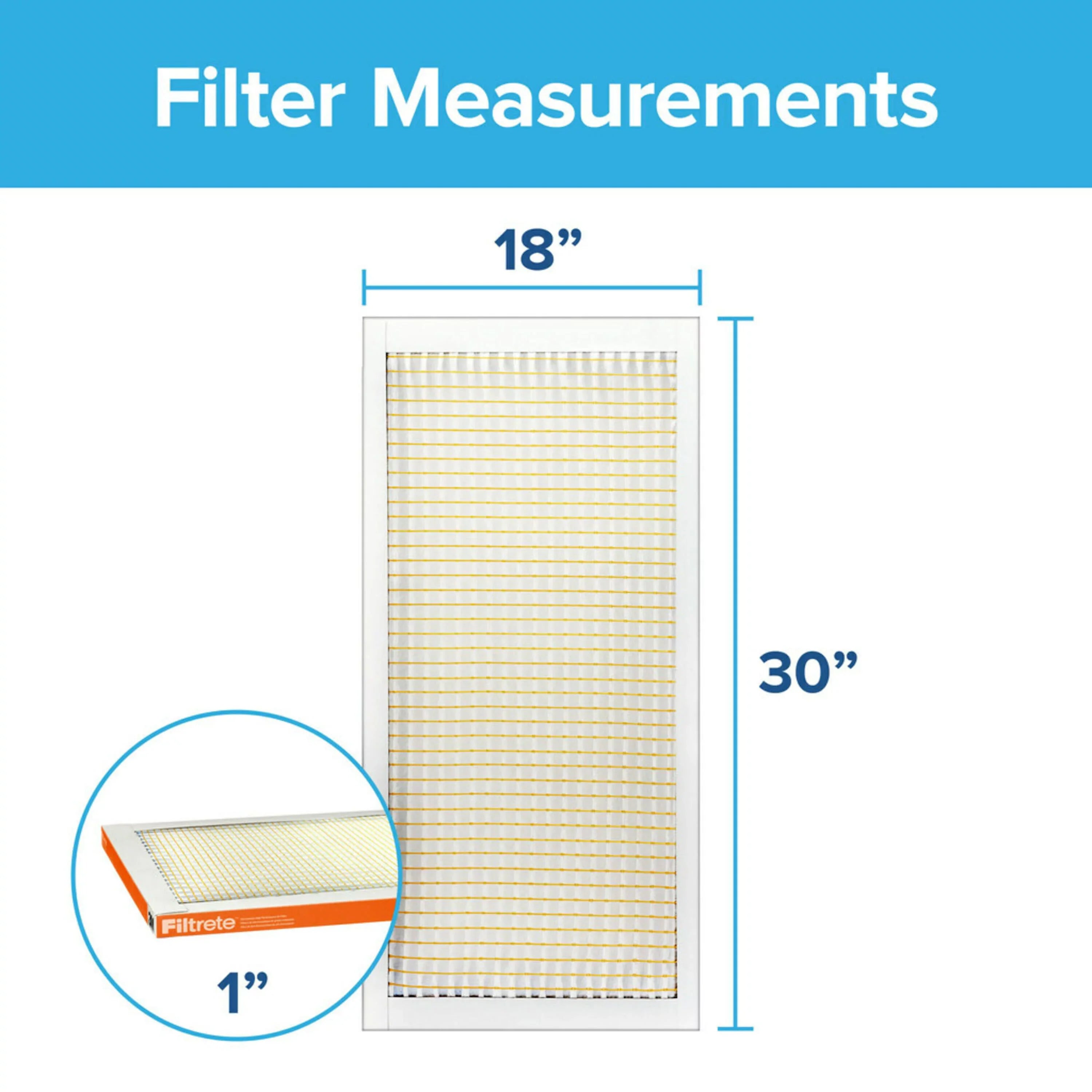 Reduction, MPR 18x30x1 MERV 800 Filters Air 4 Filter, 10, Micro Filtrete Particle