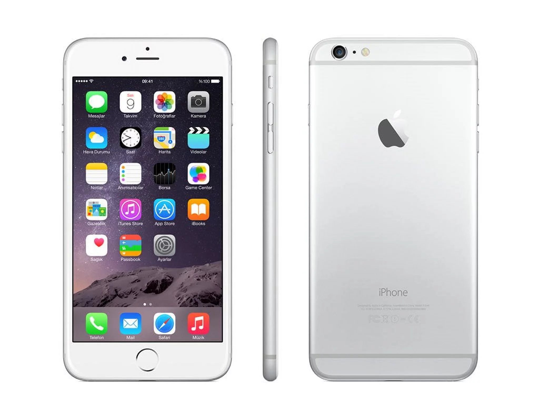 6s Mobile) (Refurbished) Silver iPhone (Boost 16GB Restored