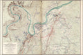 Chattanooga Mountain Map the battle Lookout fields 1901 Poster, Gallery of 24"x36" of
