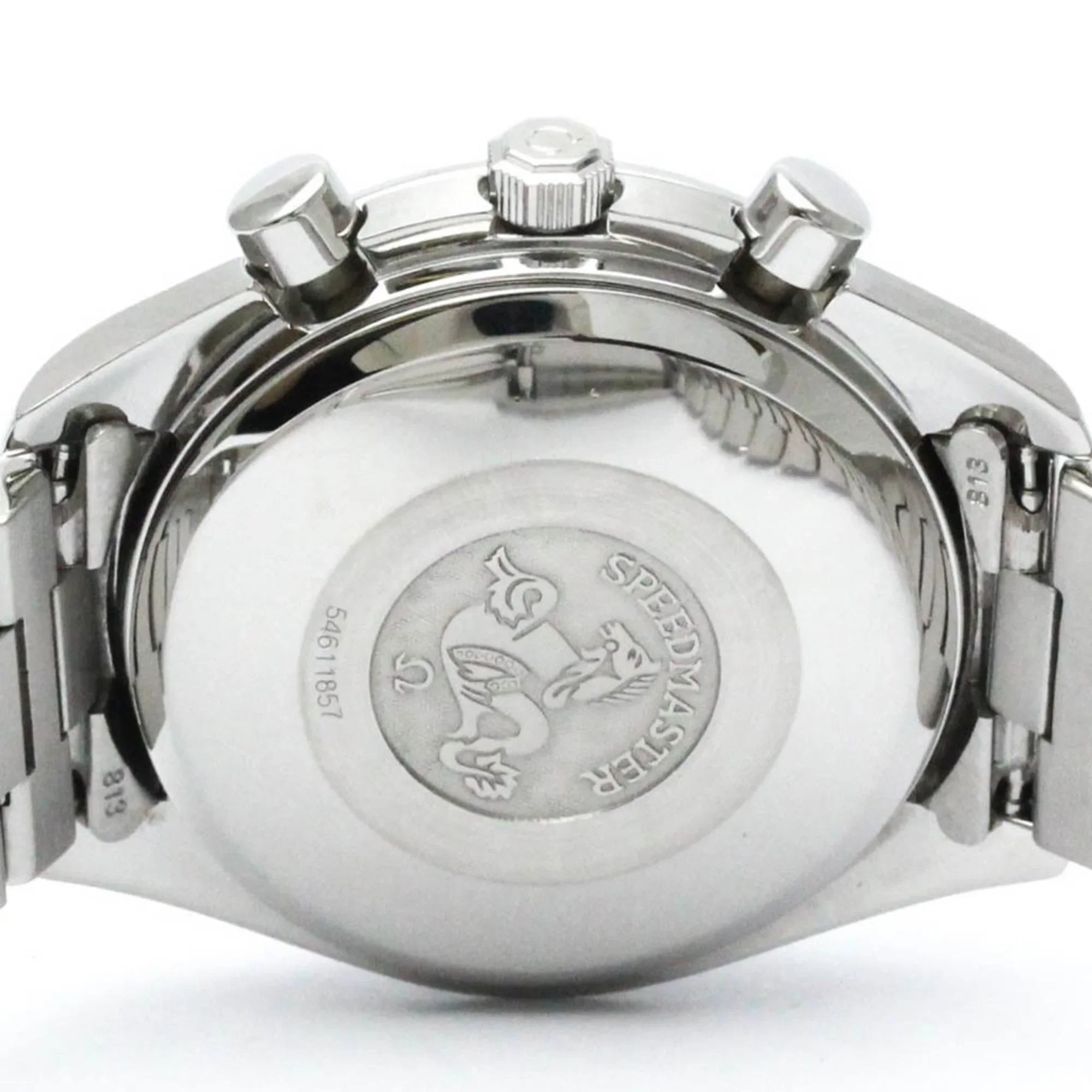 Pre-Owned Automatic Date (Good) Mens Steel Speedmaster Watch 3511.80 OMEGA Polished BF563399