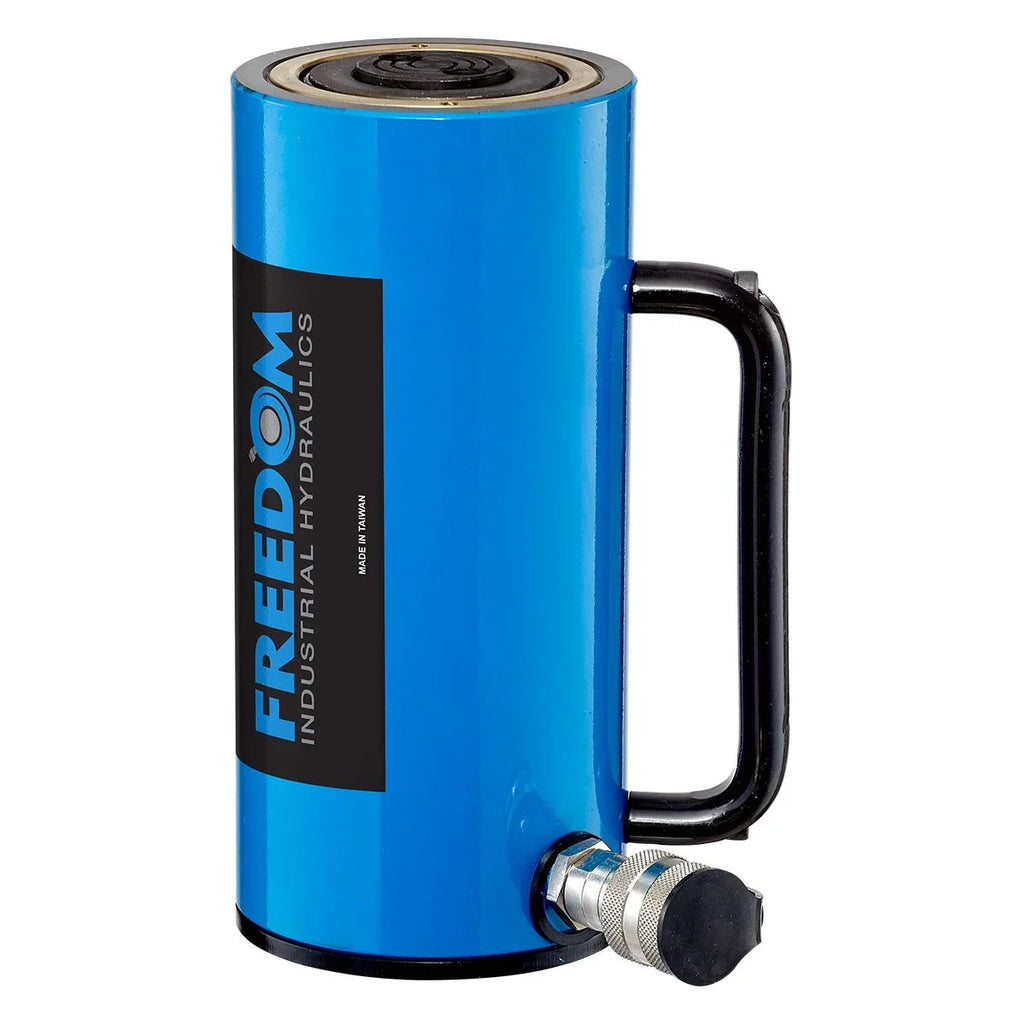 Aluminum 50 SA506 Ton Stroke Freedom Hydraulics Single Cylinder, - 6.00" Acting