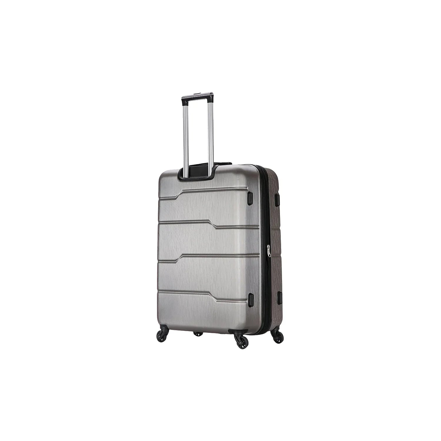 DUKAP Spinner Plastic Silver 4-Wheel (DKROD00L-COA) RODEZ Luggage Large