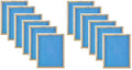 12" 112121 Quantity 1" 12" Panel - Blue Fiberglass 12 Spun MERV of Filter 2 Furnace x Flat Air True x Disposable