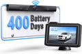 Night Monitor Camera Camera Vision HD License Truck, 3 Wireless Battery for Sedans Car, Minivan and 1080P SUV, Min Backup DIY View Pickup Rear Waterproof eRapta 5''