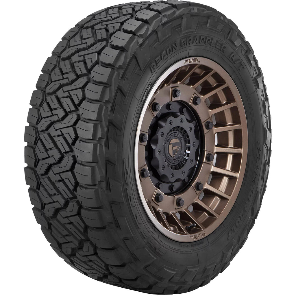 A/T Set of Grr LT315/50R24 127/124S 4 Tires Recon F Nitto