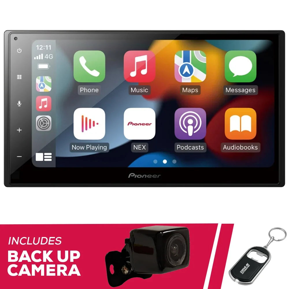 and Receiver Pioneer Backup Restored 6.8" (Refurbished) DMH-W2770NEX Multimedia Camera