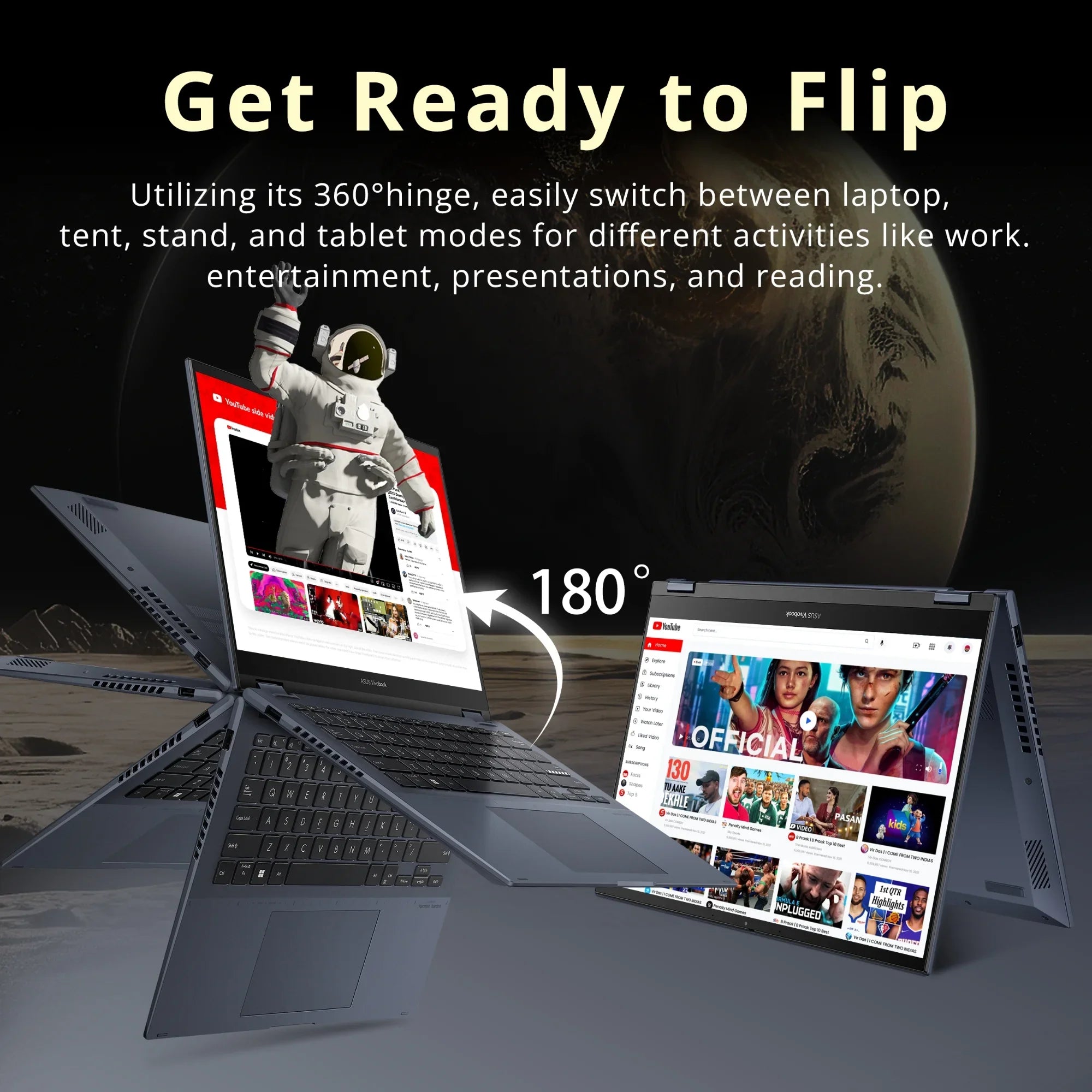 RAM, 14" Core Display, i5-12500H Blue, 14 Intel Flip Card Touch Hotface 512GB Vivobook 8GB 11 32GB CPU, Home, S NumberPad, 4, DDR4 Quiet FHD USB Windows SSD, ASUS Thunderbolt