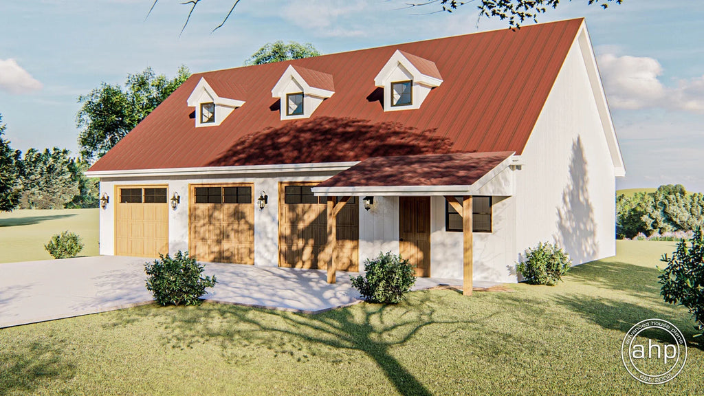 Plan House | Pole Frame Ready Barn/Post 29445 Blueprints Plans: Builder Grant Advanced |
