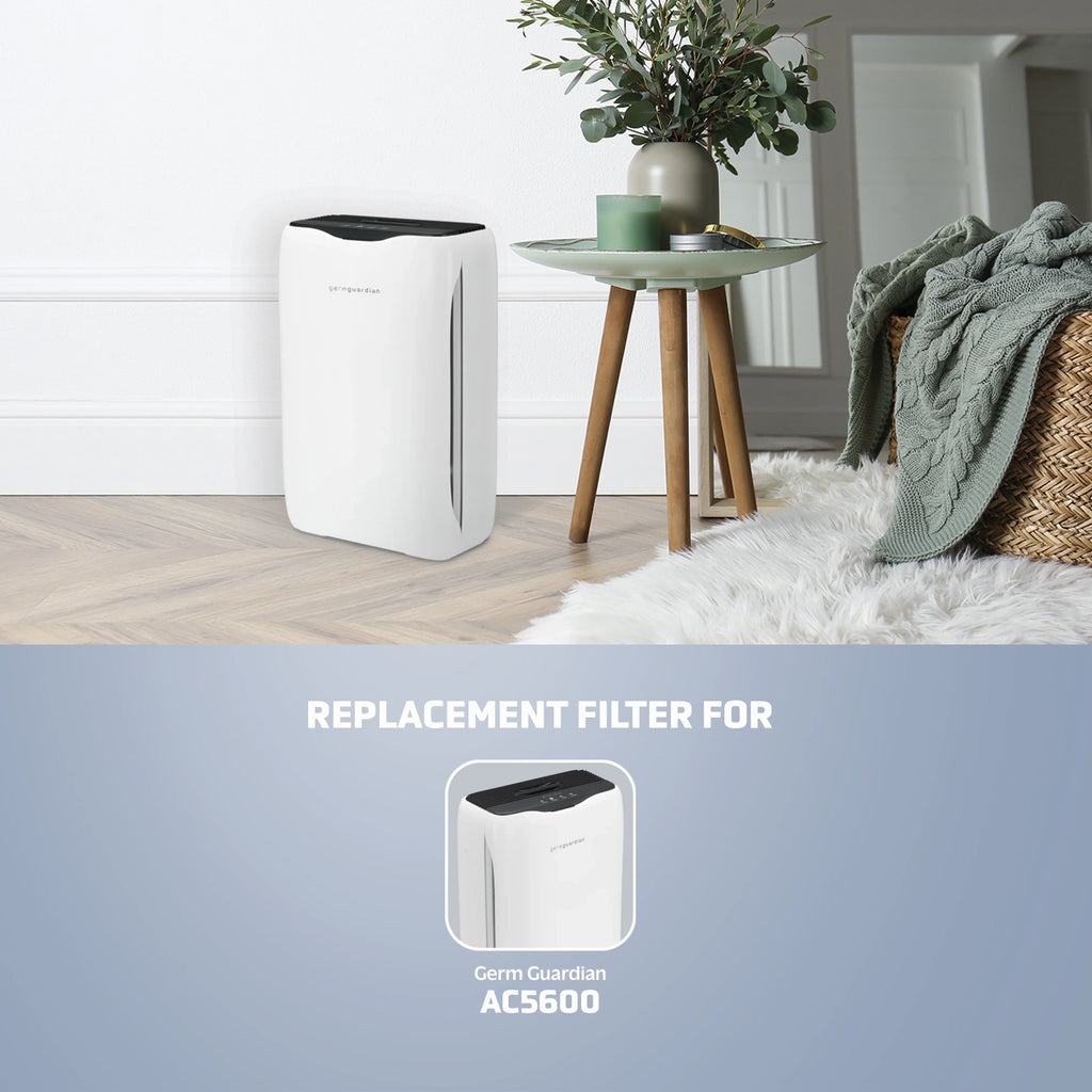 Air True Filter Filter for GermGuardian HEPA N Replacement AC5600 Purifier, FLT5600 Pure