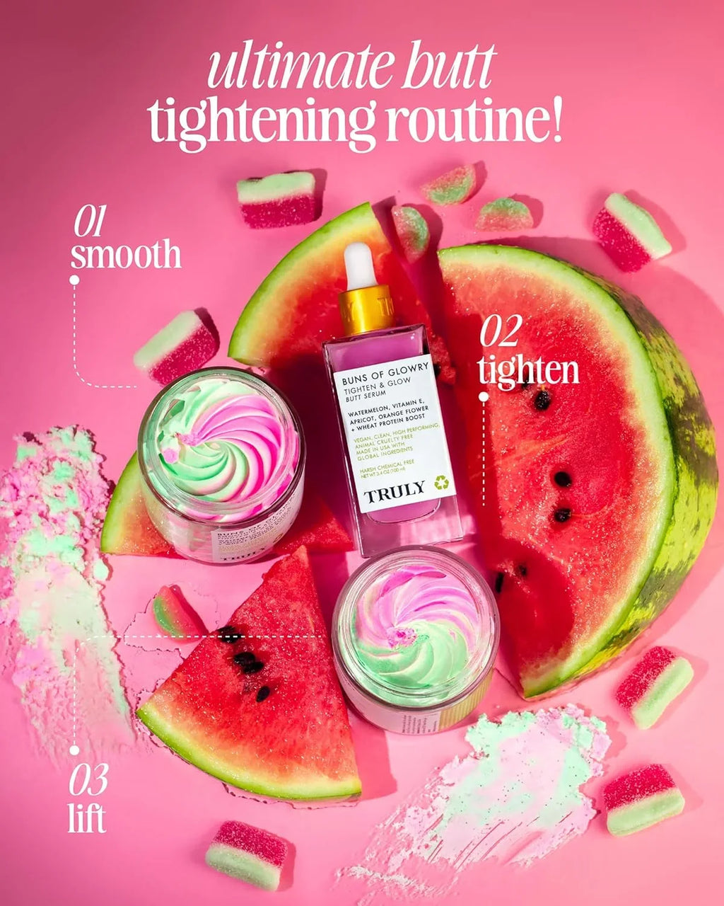 Buns Glow Butt &amp; Glowry Serum Of Tighten