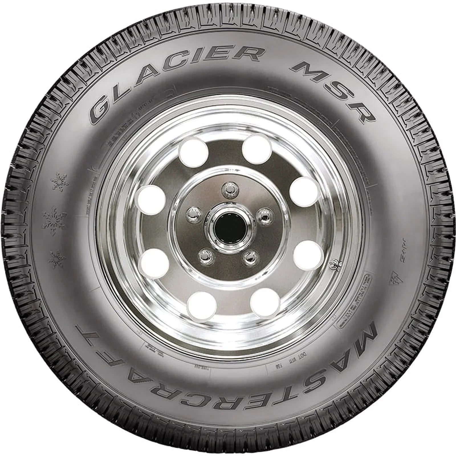 Glacier Winter Mastercraft MSR 255/70R17 Tire Truck 112T Light