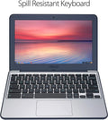 Chrome, Celeron, (Used 1.60 B) SSD Grade Hard Chromebook Drive, DDR3 4GB 16GB Intel Screen GHz ASUS C202SA-YS02, 11" RAM,