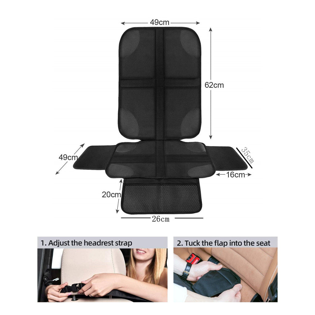Pocket Mat Slip-Proof with Seat Back Car Seat Wear-Resistant Protector Cover Baby Organizer