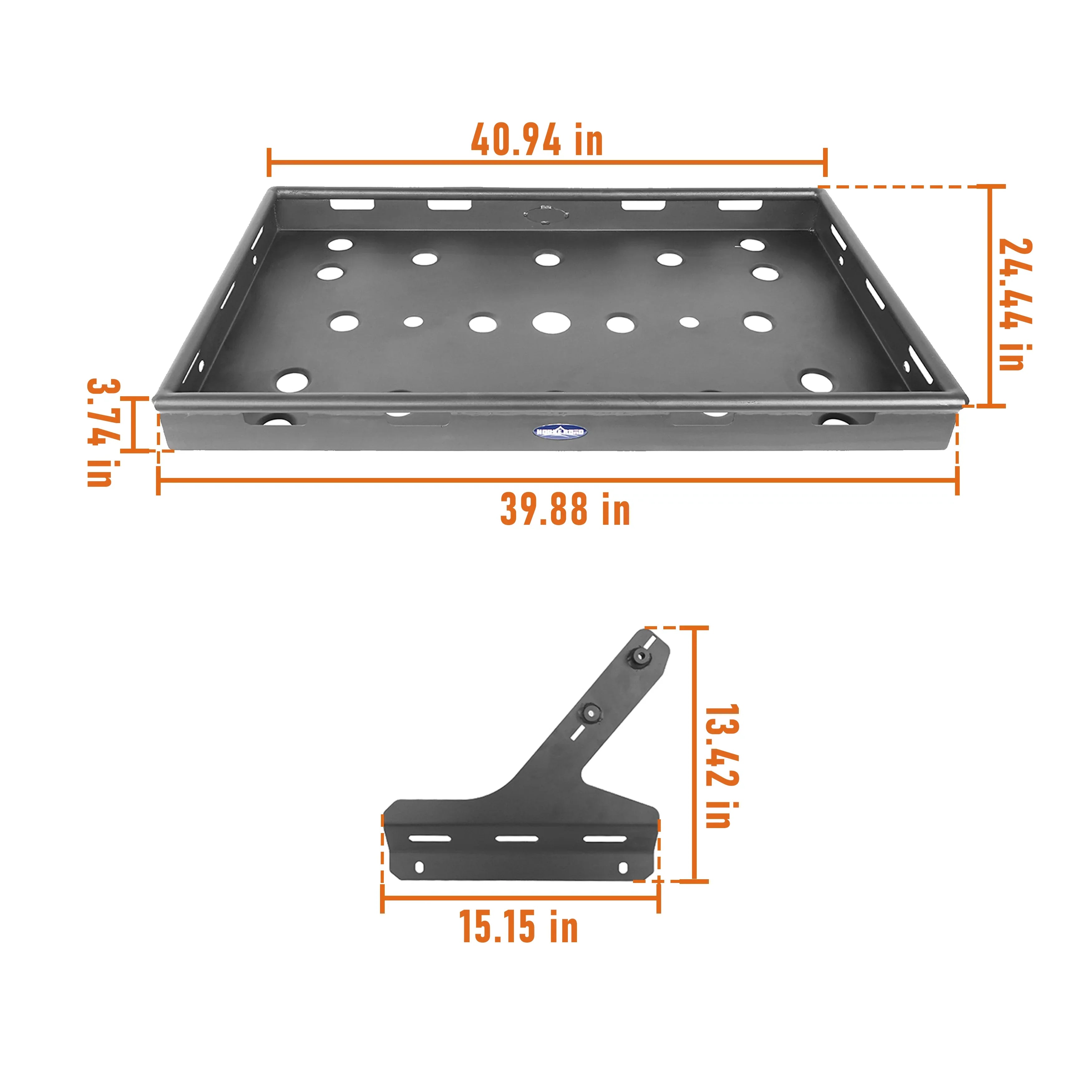 for Hard JL Steel Jeep Interior Hooke 2018-2023 Carrier fits Wrangler Top Cargo Road
