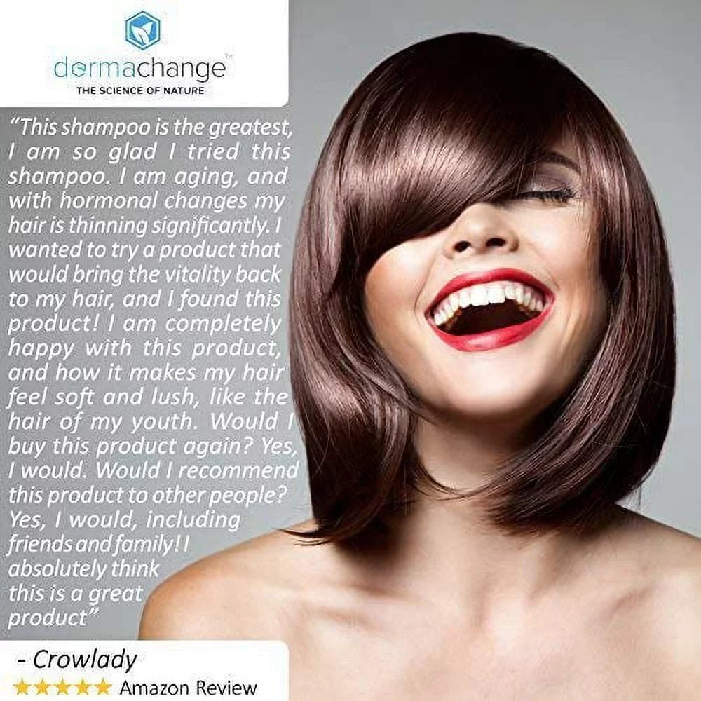 Conditioner Hair Shampoo -8 Growth Vitamins with DermaChange Set Oz and for