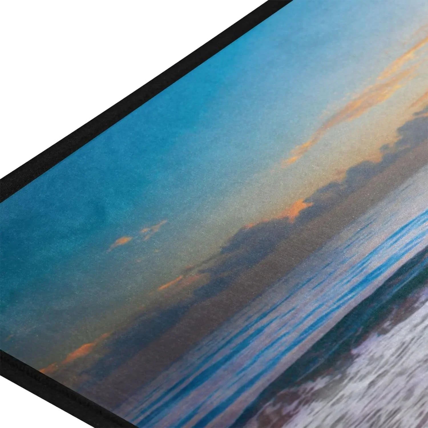 Floor Rug Sunset-1 Non Anti-Fatigue for Comfort 20 Beach GZHJMY Washroom Sink Waterproof Kitchen inch Summer Slip Mat Kitchen x Mat Bedroom Kitchen Rug 39 Washable