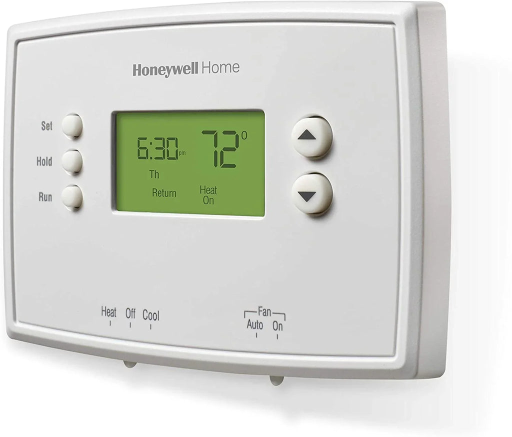 RTH2410B1019 Thermostat, Honeywell White Programmable Home RTH2410B