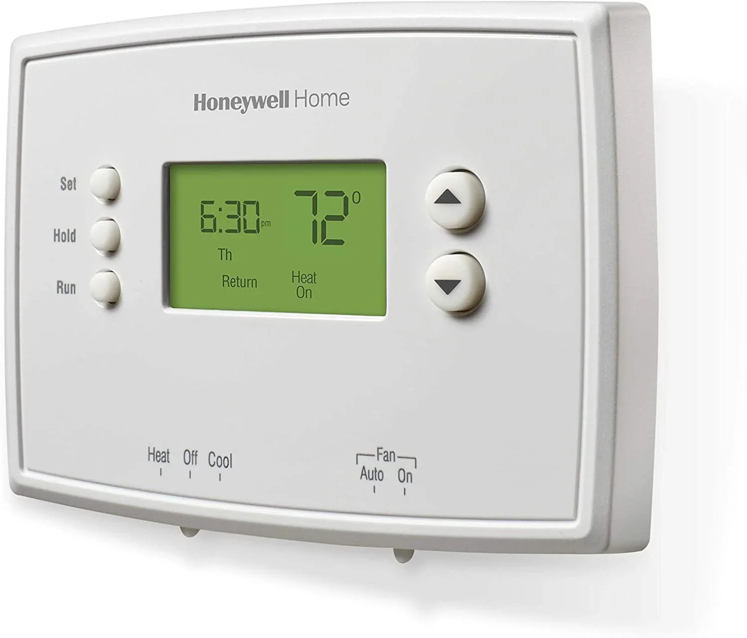 RTH2410B1019 Thermostat, Honeywell White Programmable Home RTH2410B