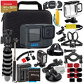 Memory Premium microSD (30pc Underwater 12 - Bundle Card, Much More LED & Includes: 64GB Hero Extreme GoPro Bundle) Ultimaxx Light Replacement Battery, 40M