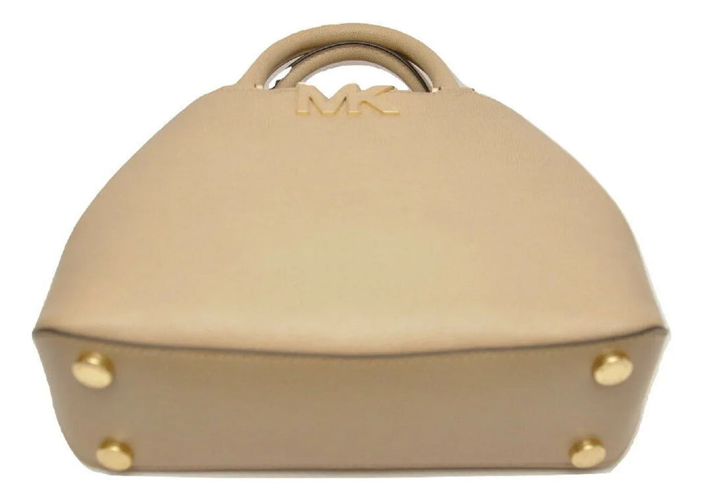 Handbag Logo Bisque Satchel Bag, Kors Small Michael Mk Florence