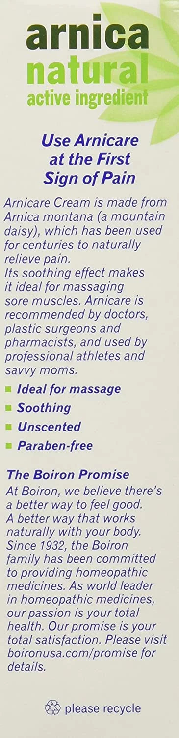 Medicine (Pack of Arnicare Homeopathic oz 6) Boiron Cream 2.50