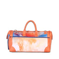 adjustable bag with Shoe The Wave Large Travel strap Separate with Compartment Unisex Weekender Orange