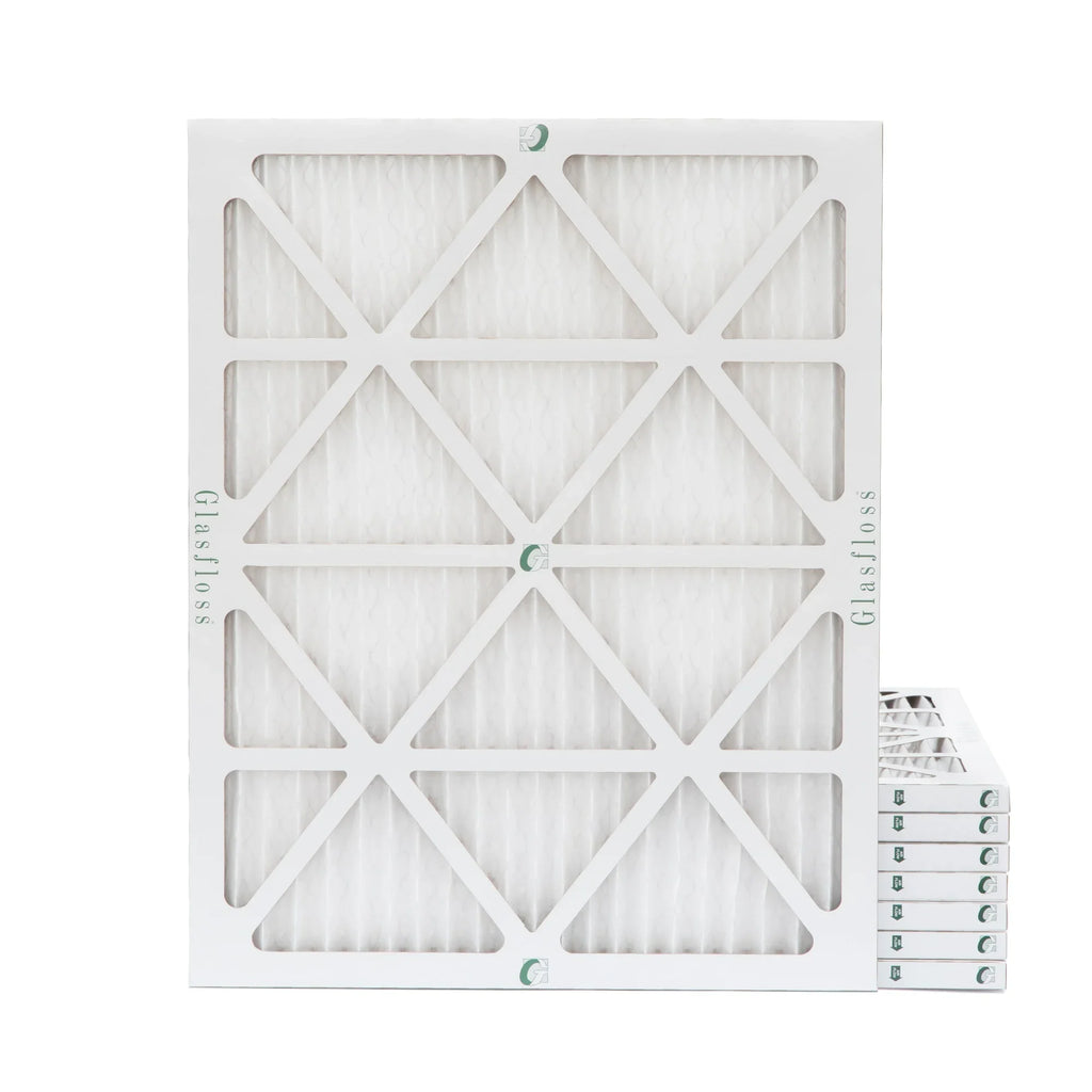 ) x 15-1/2 Exact 7/8 16x20x1 8 Pleated Industries. Air x Pack 10 Glasfloss Filters ( AC Furnace Size: by 19-1/2 MERV