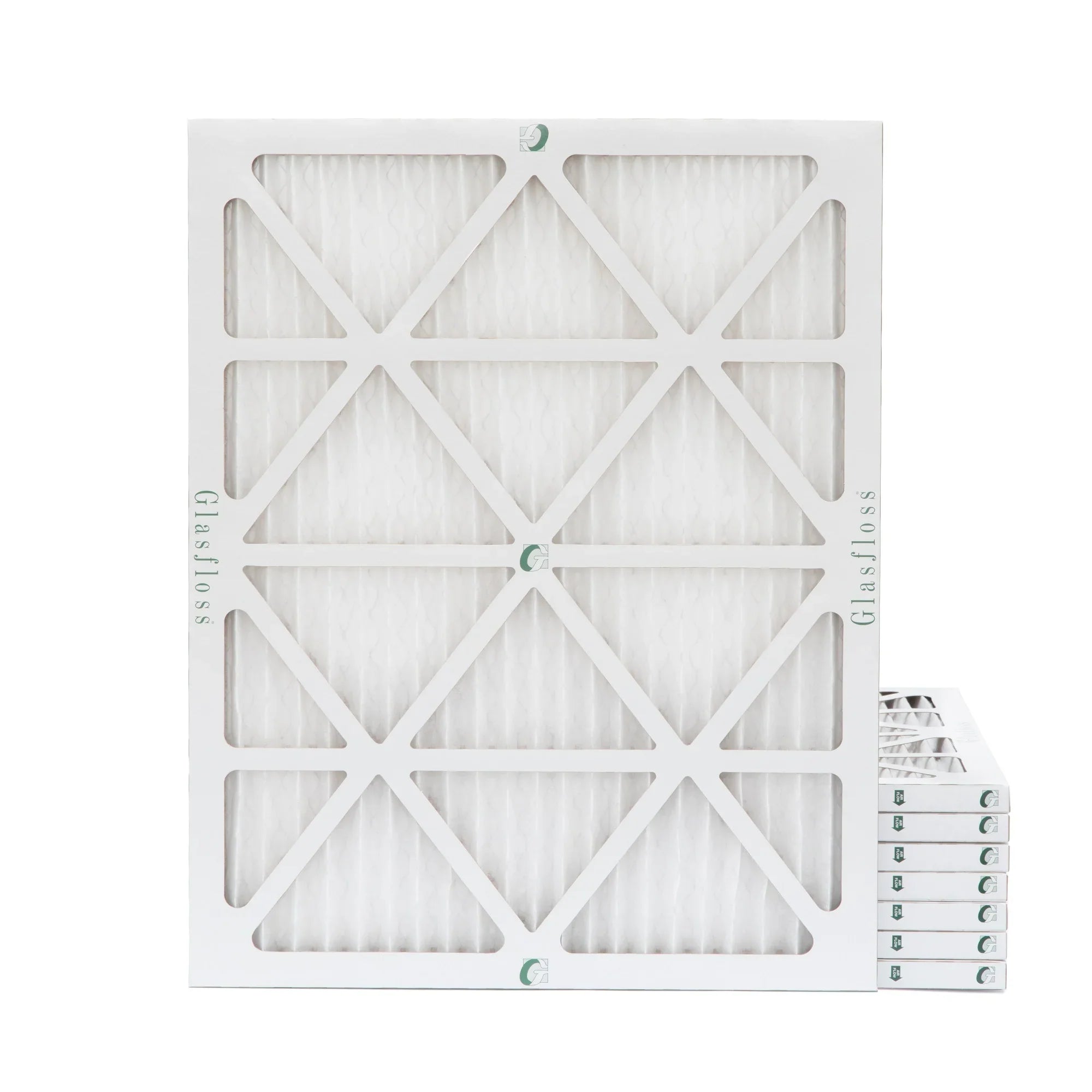 ) x 15-1/2 Exact 7/8 16x20x1 8 Pleated Industries. Air x Pack 10 Glasfloss Filters ( AC Furnace Size: by 19-1/2 MERV