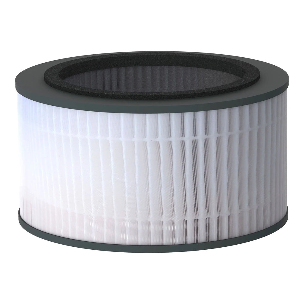 99.7% HEPA Mini Count Removes of 1 White, Allergens, Bionaire True Air Tower Purifier,