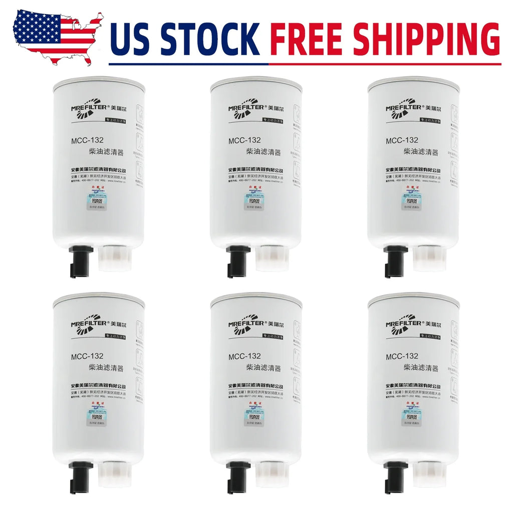 Filter 33732 FS19732 86732 6pcs for Napa Separator CQ Fuel 3732 Water