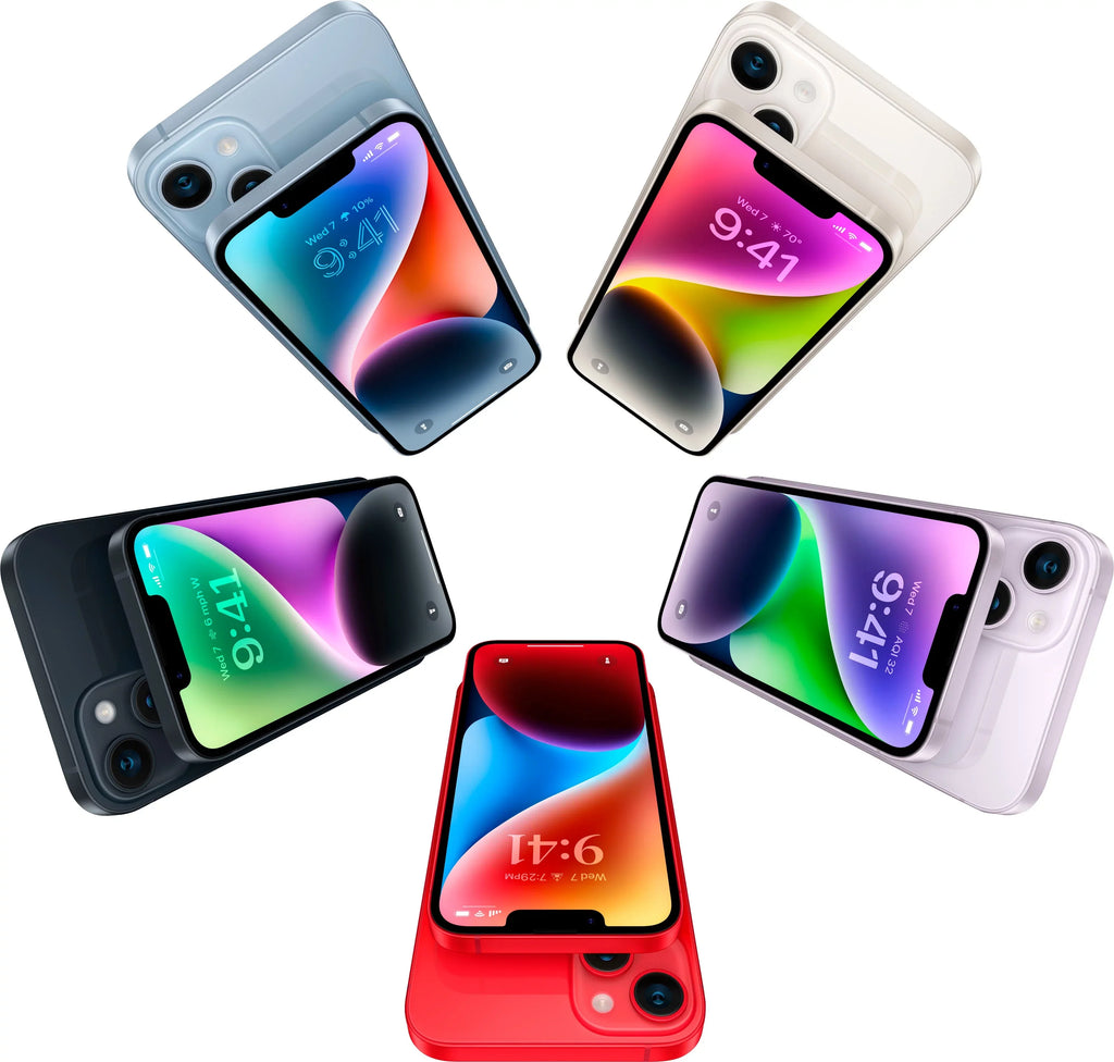 iPhone 14 128GB  MPUA3LL/A LTE AT&T Midnight Cellular (Refurbished) Restored AT&T
