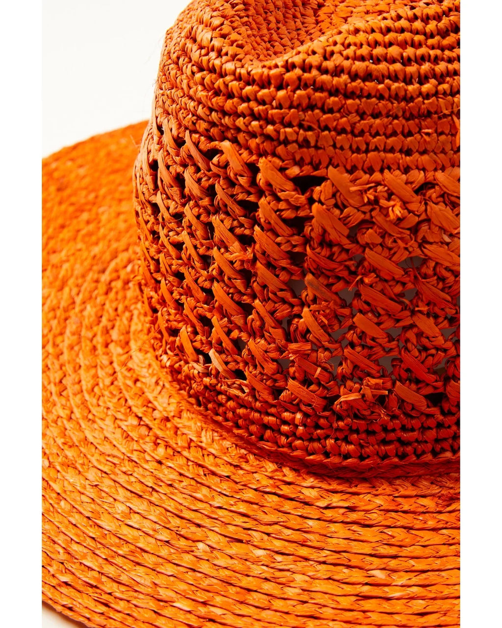 One Straw Fedora Shyanne Size Vented Women's Copper Rust
