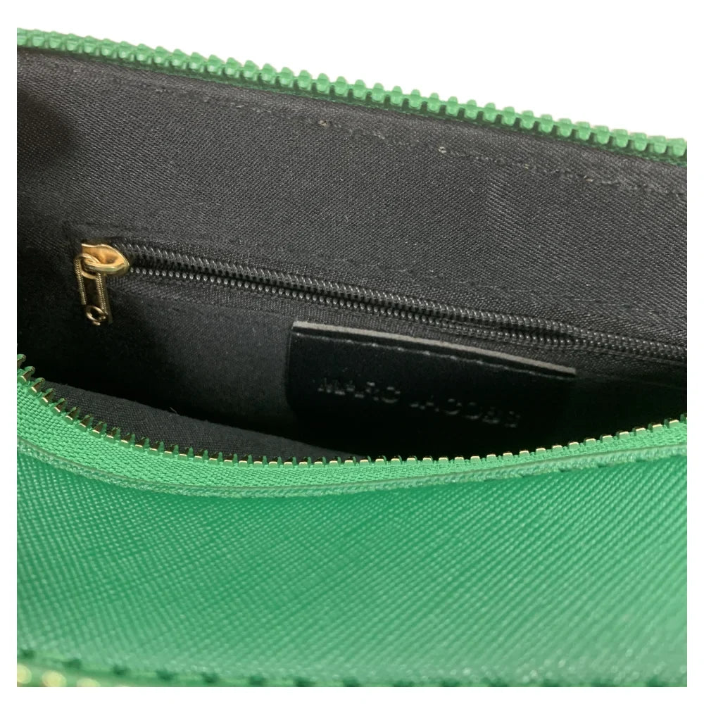 Snapshot Black Bag Strap body with Women's Cross Chain Leather Logo