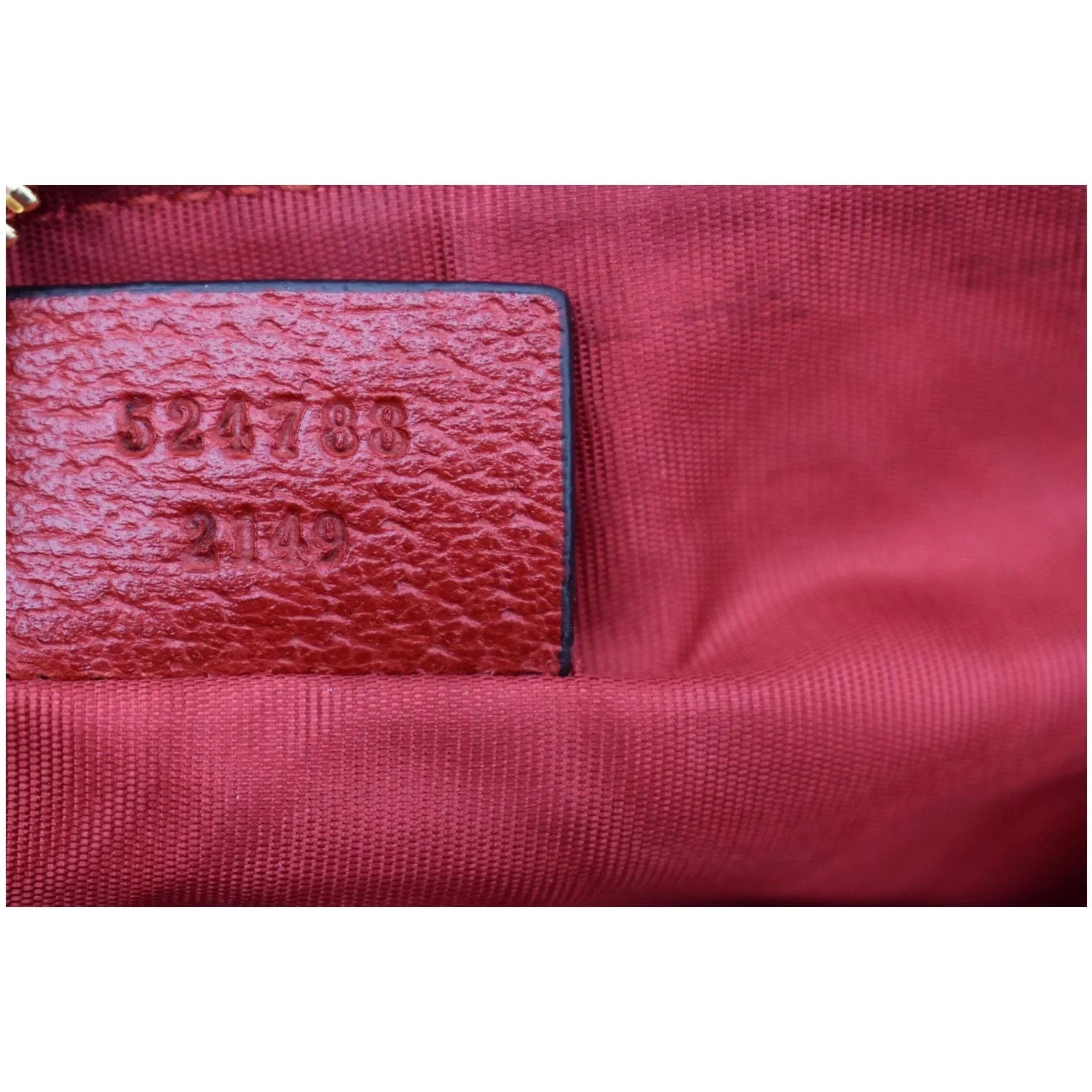 Canvas Merida Multicolor 524788 Linea Pouch Stripe Pre-owned Web GUCCI Zip
