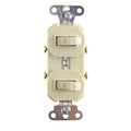 15A, Legrand 120/277V, & 690-IG Combo Ivory, Pack Switch, Pass Combination Seymour 1P, 10