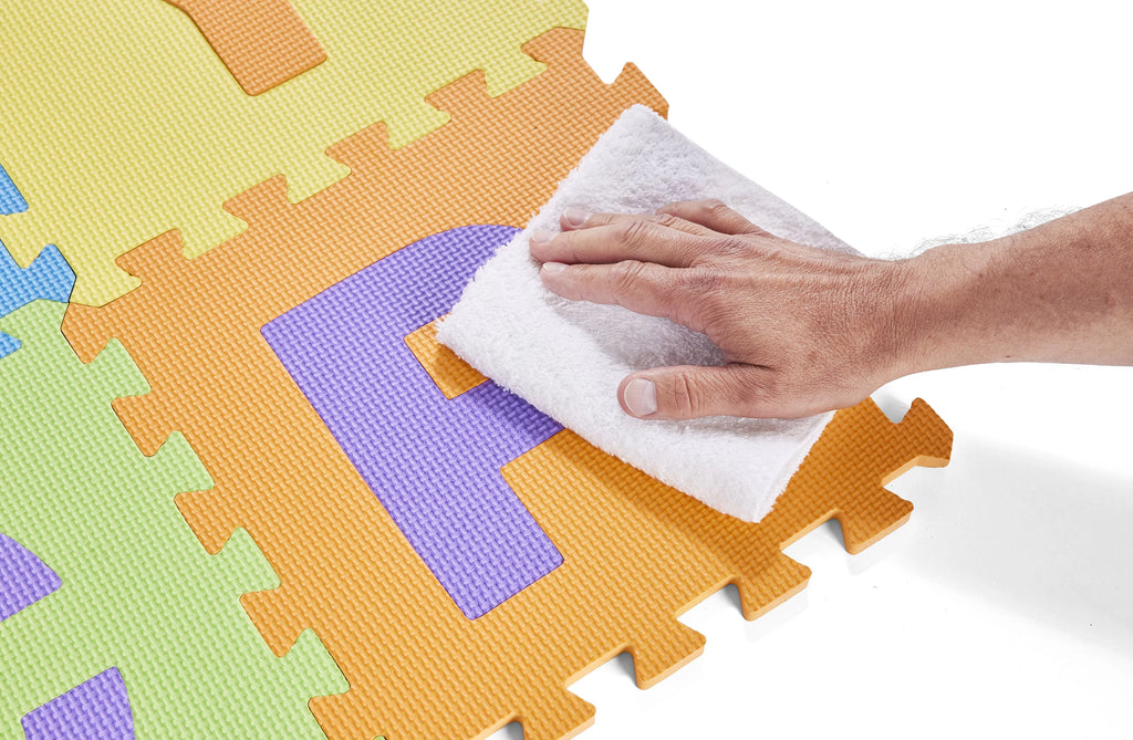 Playmat for Toddler with 12m+ Kidoozie Puzzle 123 & Foam Playmat, ABC Storage or Ages Bag Preschooler,