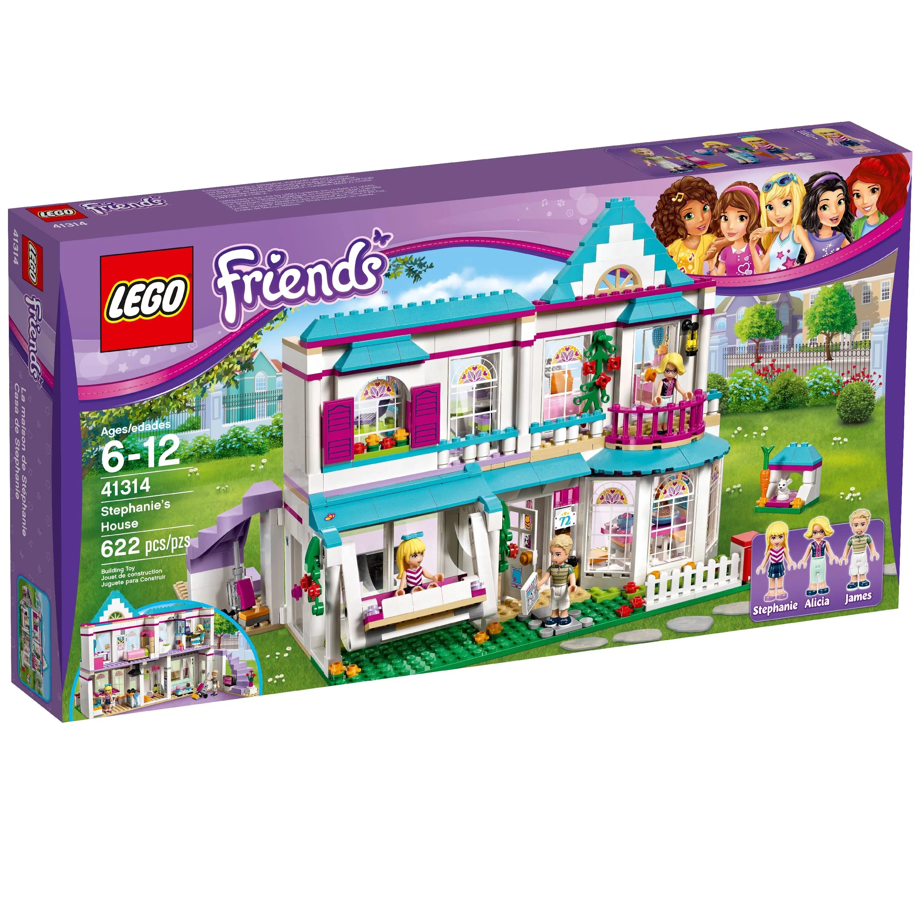 House Toy pcs) Friends (622 Dollhouse Stephanie's Playset 41314 LEGO