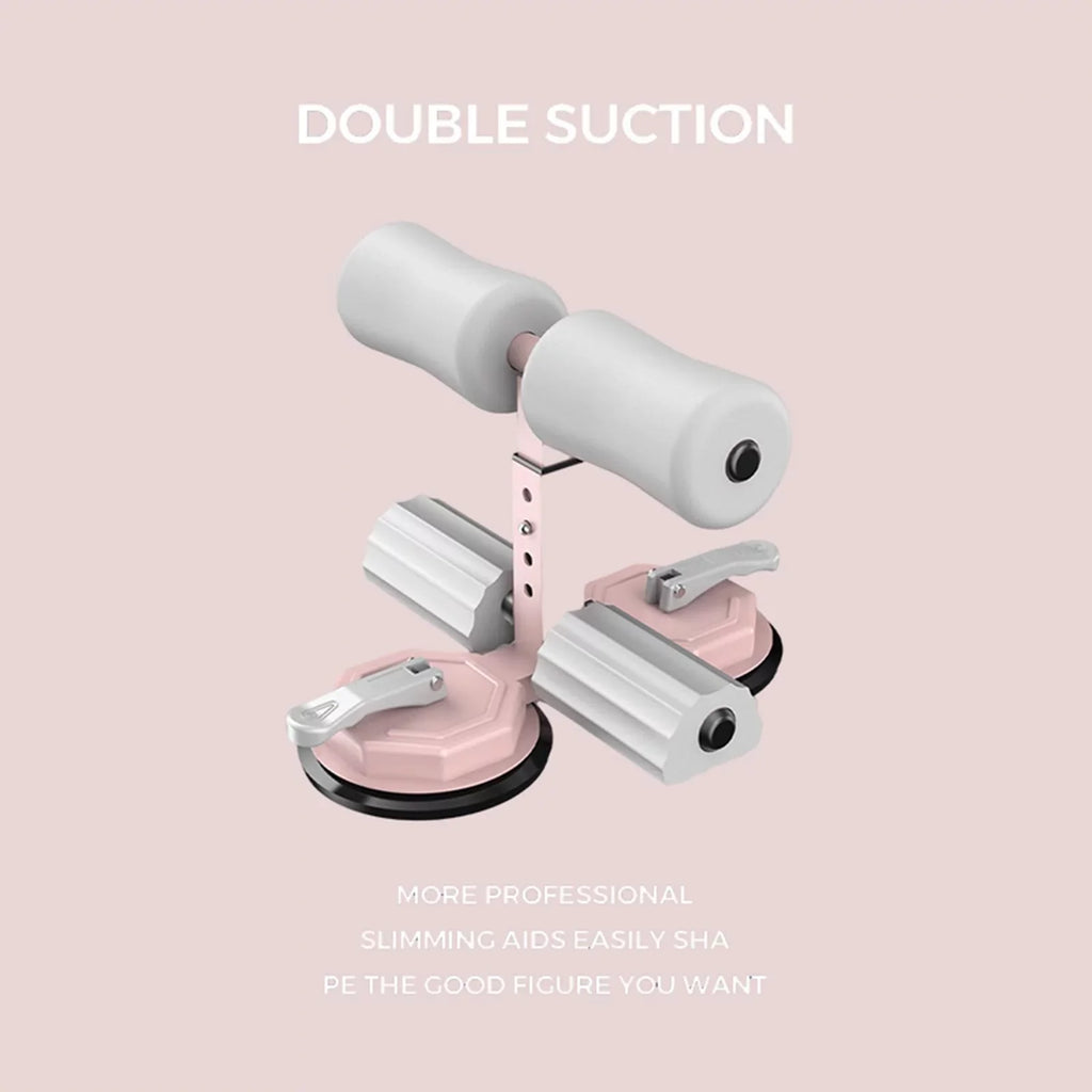 Abdominal Pink Floor Exercises 3 Gray with Abs - Powerful Height Equipment Cup Bar Sitting Settings Suction