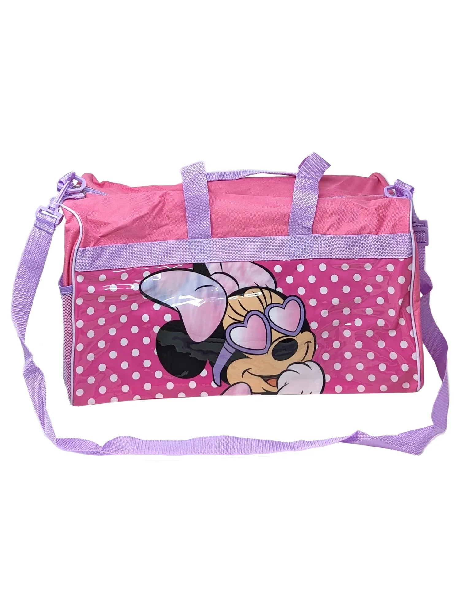 Travel Bottle Pull Mouse Set w/ Bag Carry-On Duffel Disney Water Minnie Top