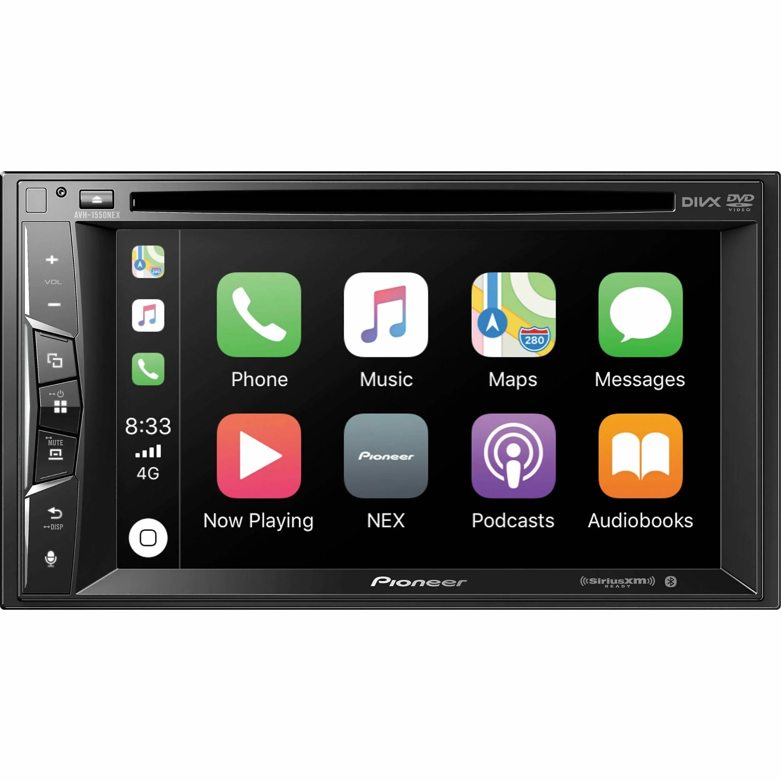 6.2 Multimedia inch Pioneer Receiver AVH1550NEX DVD