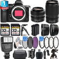 Filter Nikon f/4-6.3 50-250mm PC Set + + Macro Flash 3 VR + Set f/4.5-6.3 4 + Lens + PC Z5 with Handbag Mirrorless Lens Camera + 24-50mm 64GB