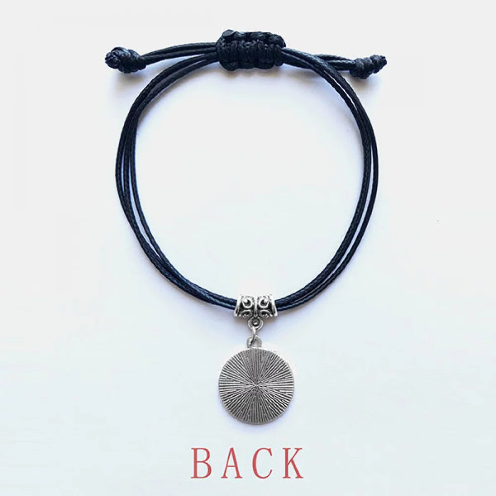 Rope Architecture Bracelet Wristband Black Famous Building Leather Germany Jewelry