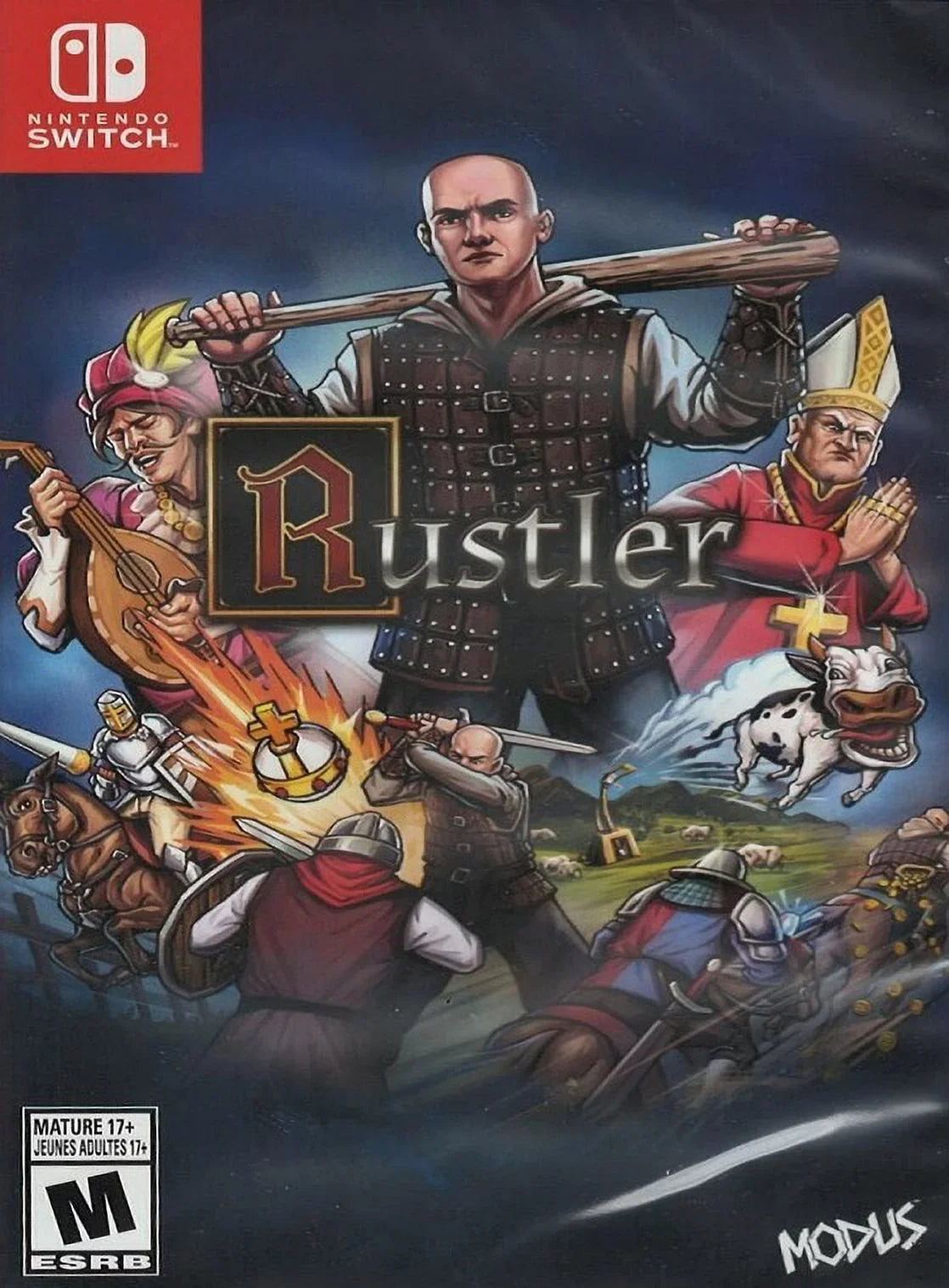 (Nintendo Rustler Switch, 2021) Fighting Restored Game (Refurbished)