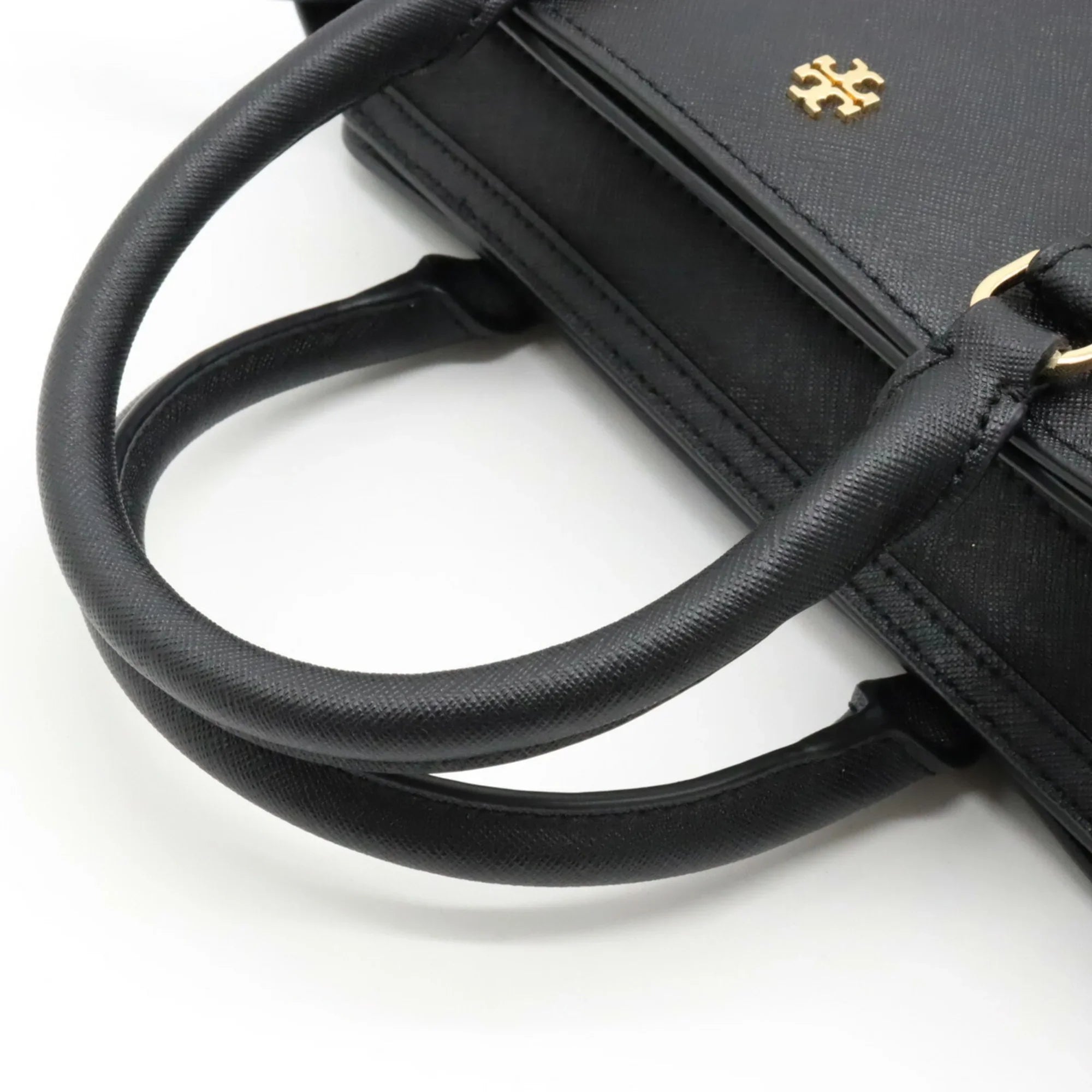 Shoulder Black (Like BURCH New) Burch TORY Bag Tory Leather Handbag Pre-Owned