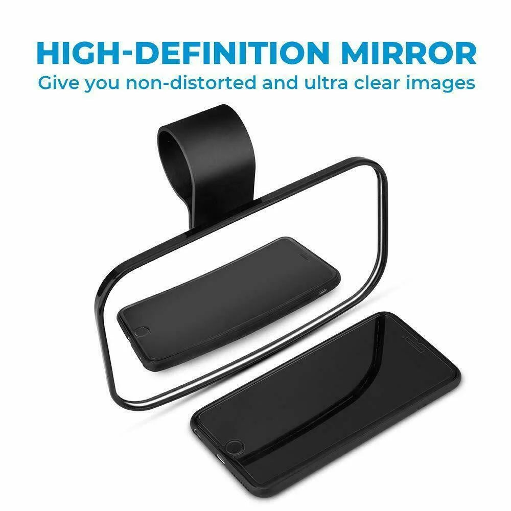 Polaris Clamp Center View Mirrors 900 1000 Set Mirrors X3 with Can-Am UTV 1.75"-2" Compatible Bar RZR Rear