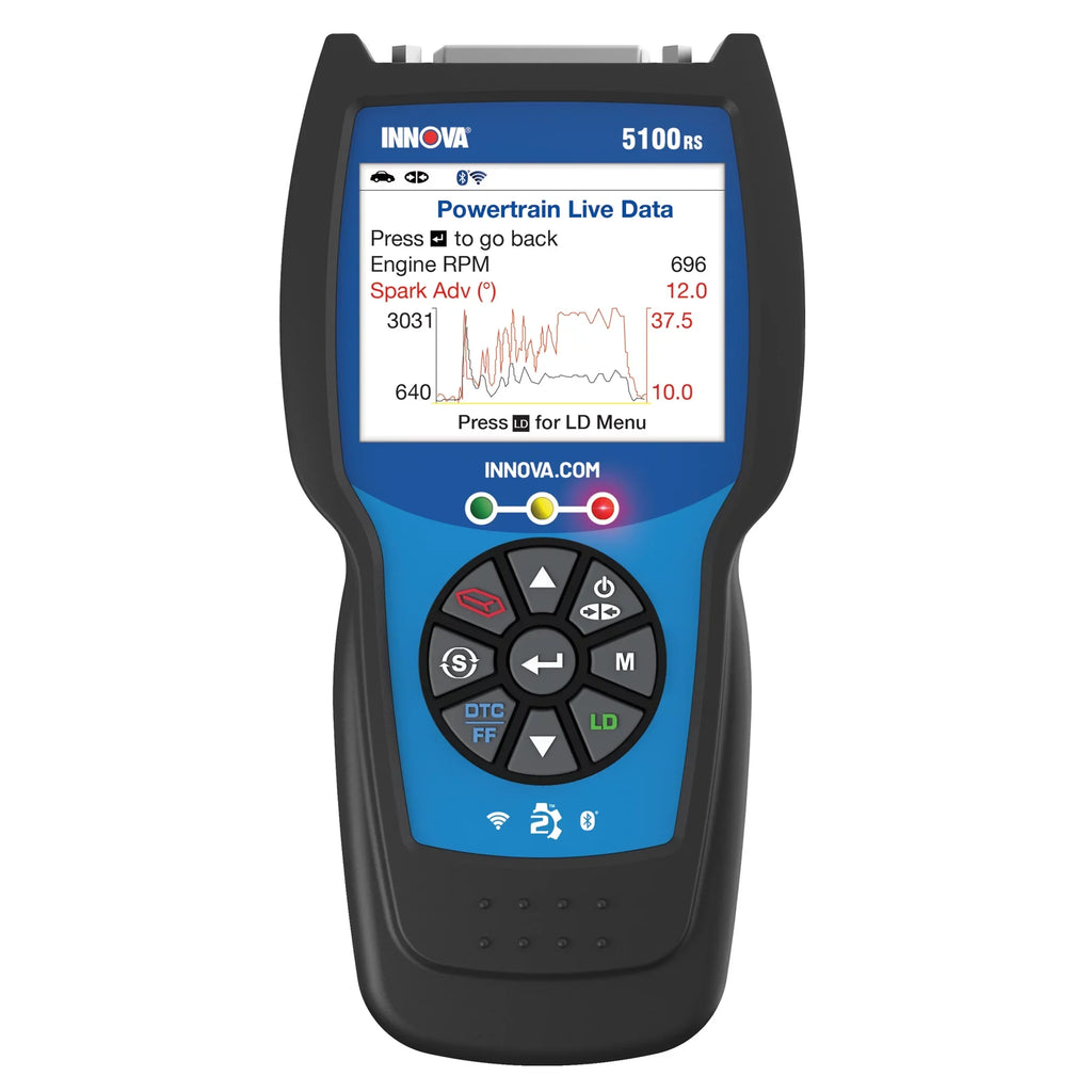 Vehicle Code OBD2 FixAssist Reader 5100RS Scanner INNOVA Diagnostic