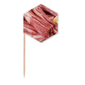 Picks Texture Rib Meat Chop Food Tootick Cupcake Flags Party Raw Celebration