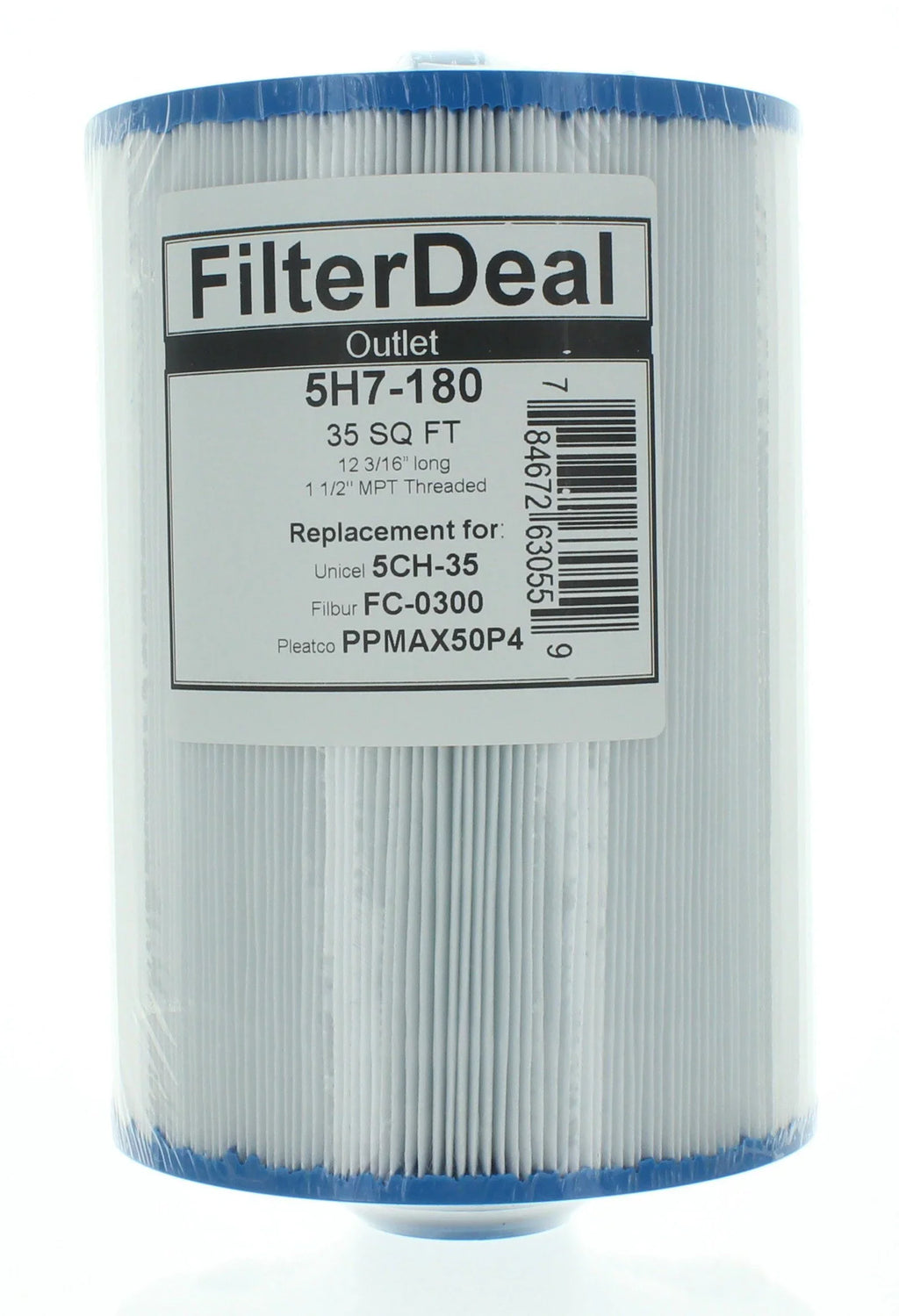 Guardian Filter Pool/Spa 5H7-180-02 FC-0300, Products 5CH-35 PAS35P, 2-Pack, Replaces Filtration